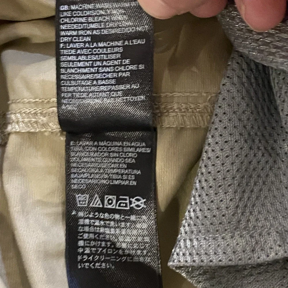 The North Face Men's Convertible Cargo Belted Paramount Peak Zip Off 36x32